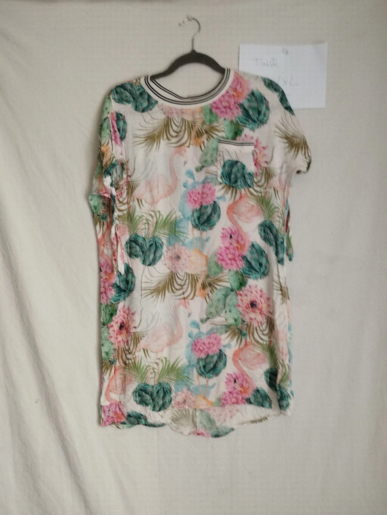 Robe courte ou tunique xl tropical